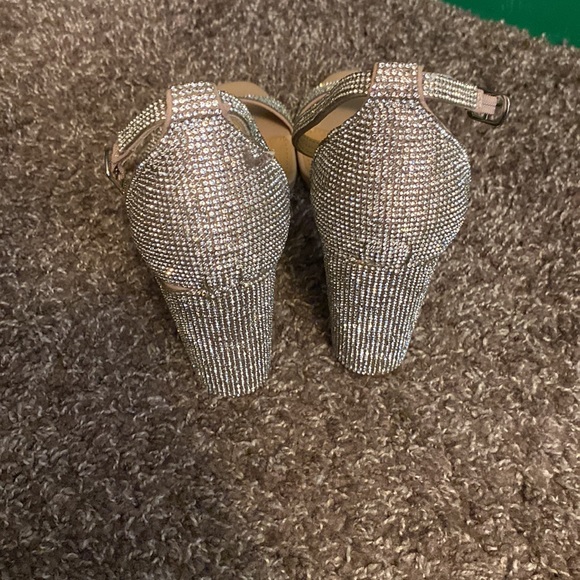 High Heeled Sparkly Sandals - Picture 2 of 5